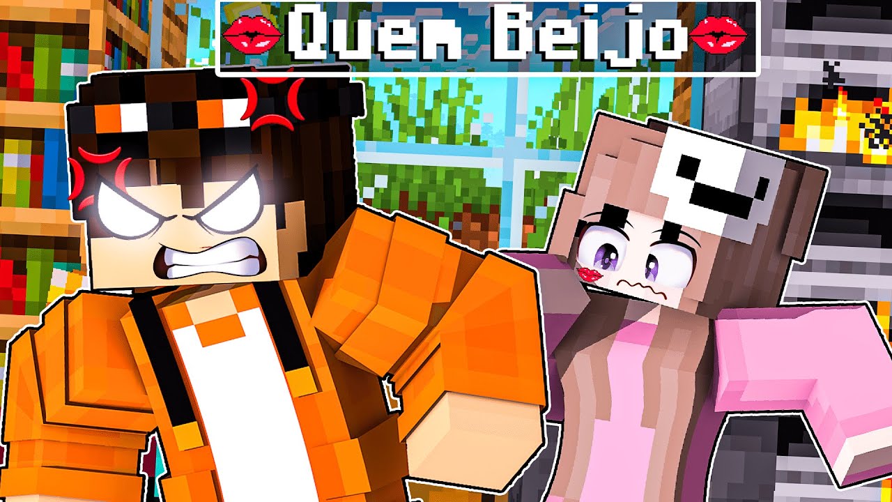 QUEM BEIJOU a NAMORADA do STHAN no Minecraft!