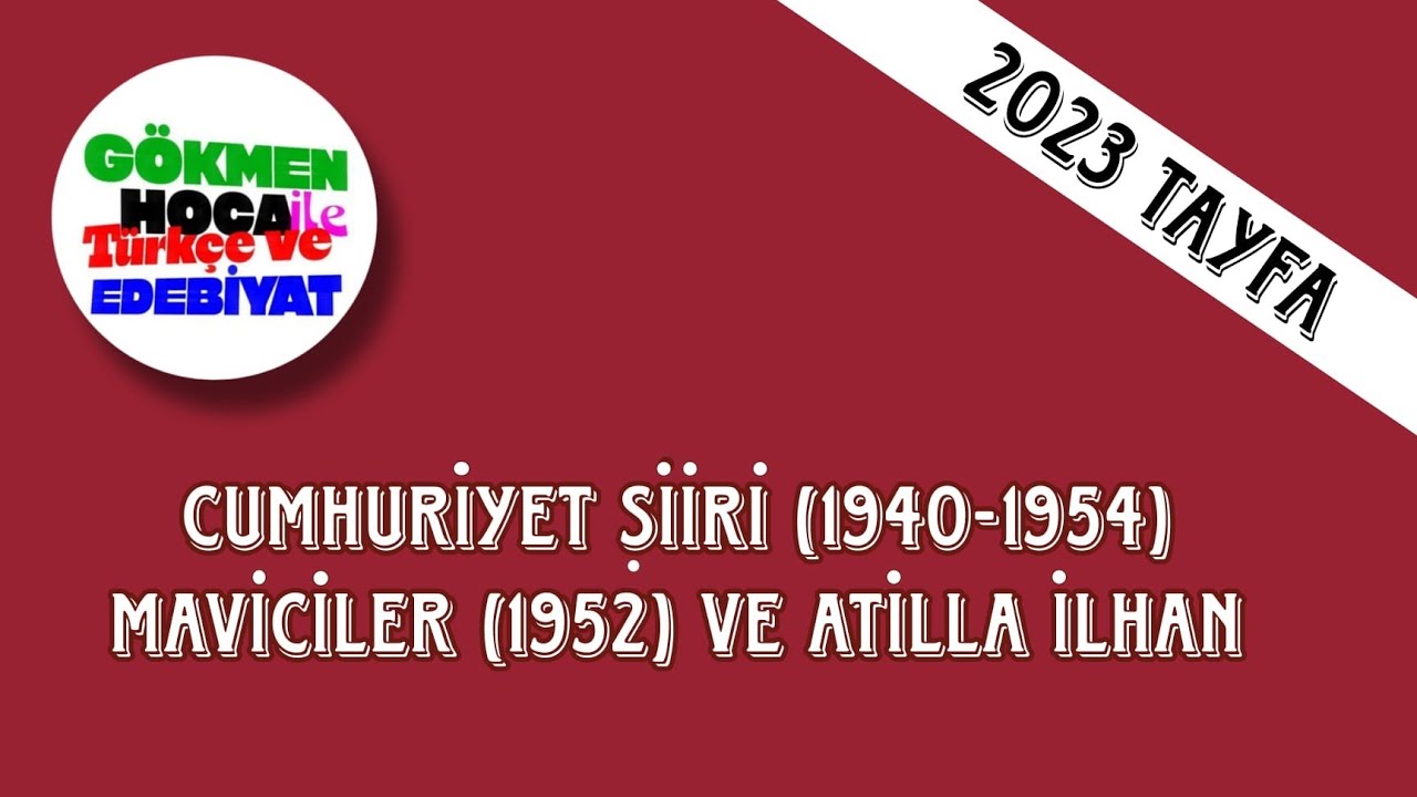 MAVİCİLER VE ATTİLA İLHAN
