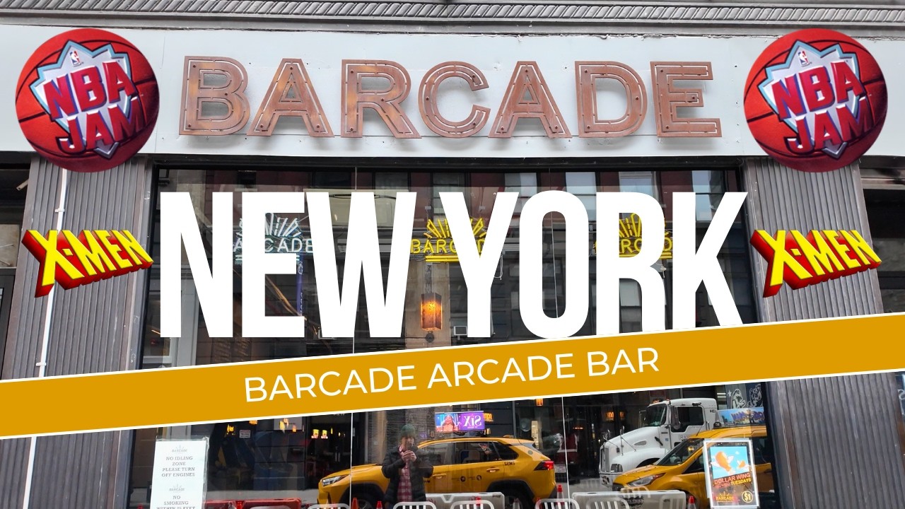 Inside BARCADE - ARCADE BAR in New York City