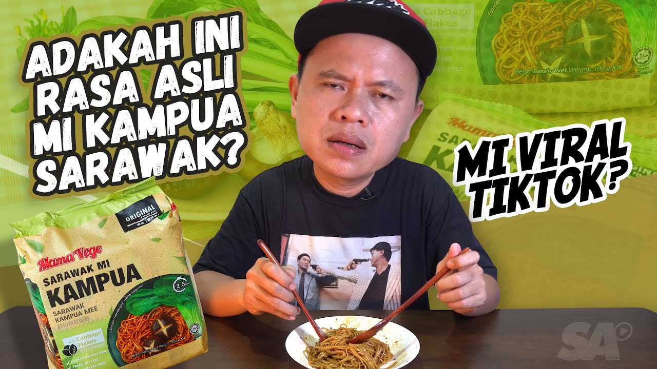 Mi Kampua Sarawak Viral di TikTok! Ingtkan Sedap Sangat!