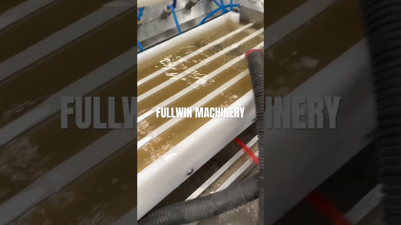 PVC window profile production line machines #profilemachine