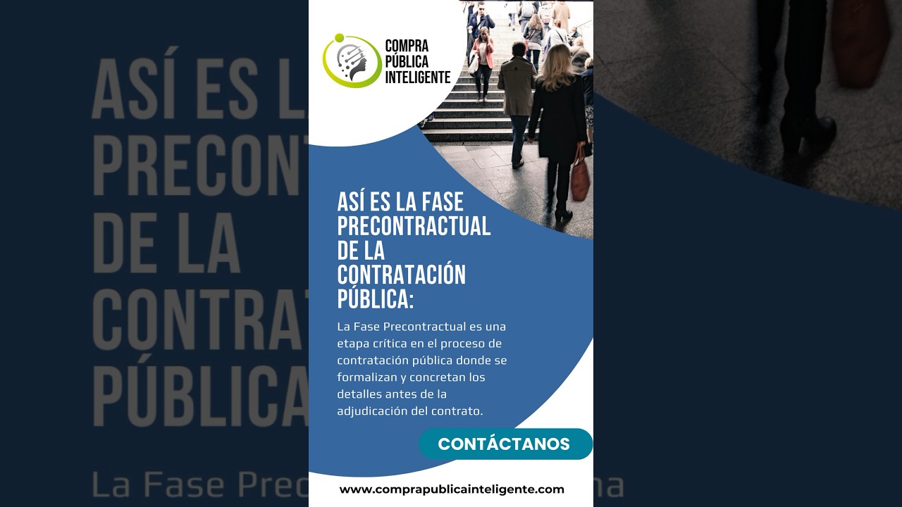 Fase precontractual de la #contrataci&oacute;n #p&uacute;blica #comprasp&uacute;blicas #ofertas #presupuesto #eficiencia