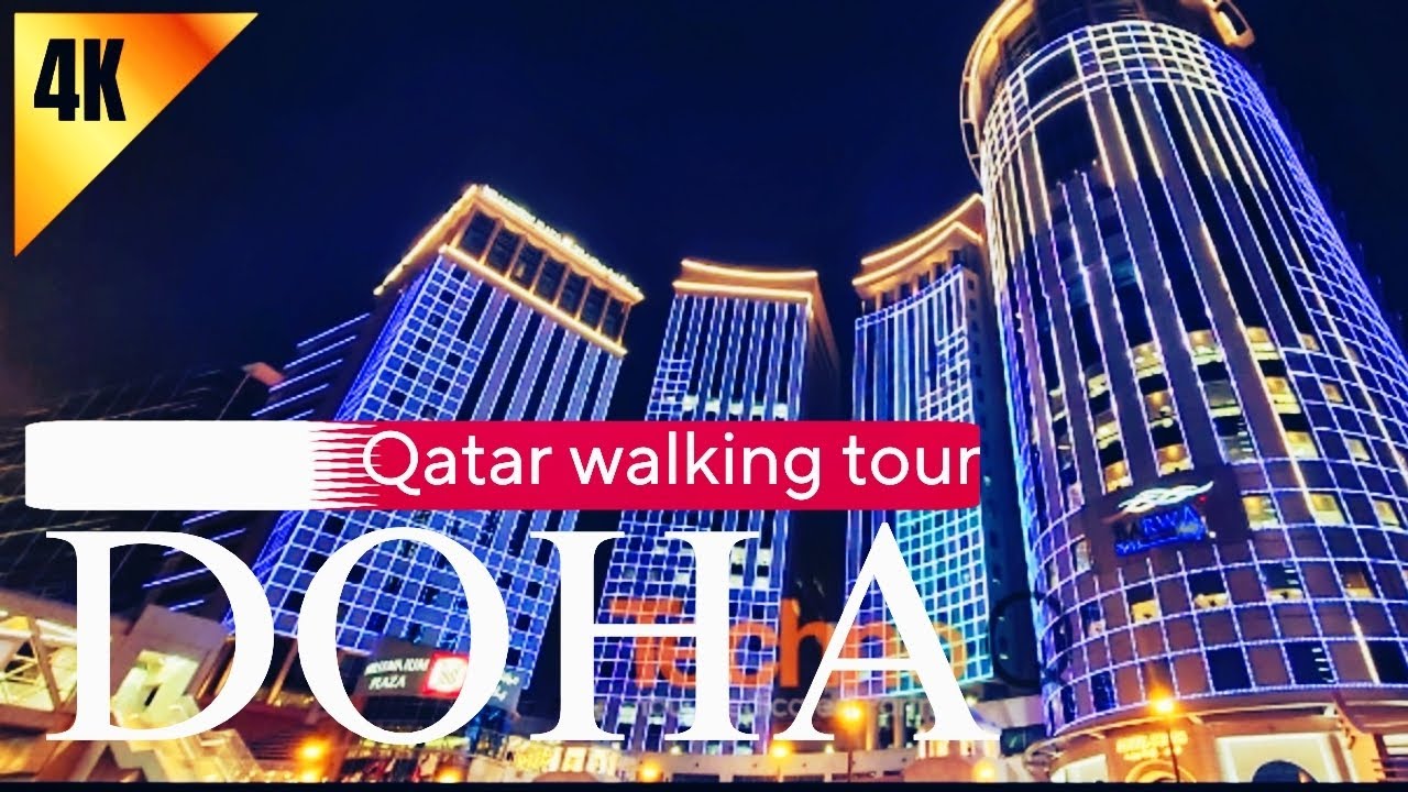 DOHA, Qatar 🇶🇦 bin Mahmoud – Luxury & Lights | 4K Walking Tour