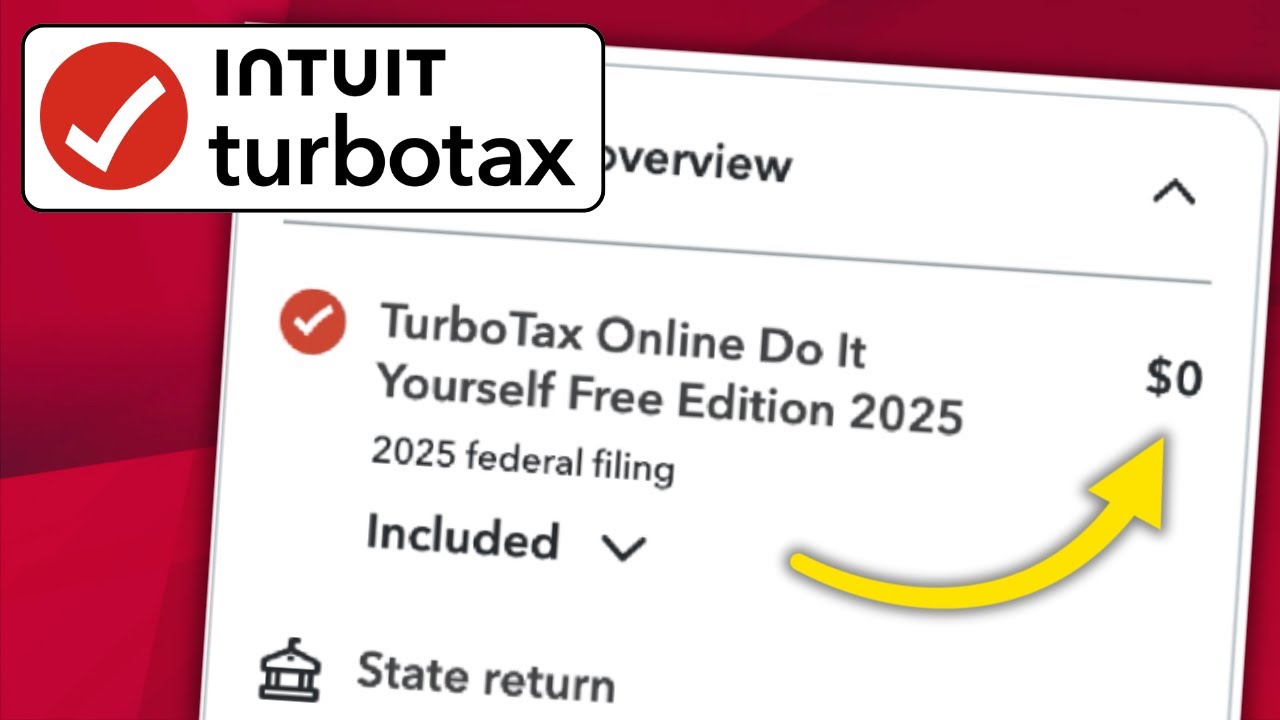 Как бесплатно подать налоговую декларацию с помощью Intuit TurboTax | Избегайте любых комиссий от...