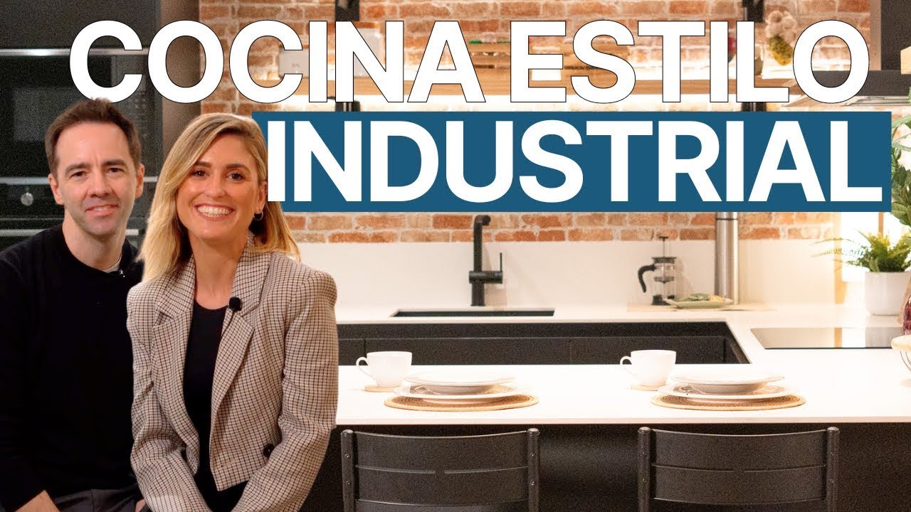 Así es NUESTRA ÚLTIMA COCINA de estilo INDUSTRIAL en Madrid. Tendencia en 2024.