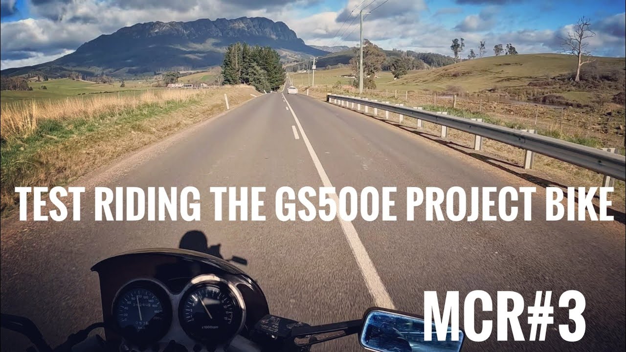 MCR#3 | 1989 Suzuki GS500 Slingshot Cafe Racer Project Bike | Test Ride & Review | GS500e or Gs500f