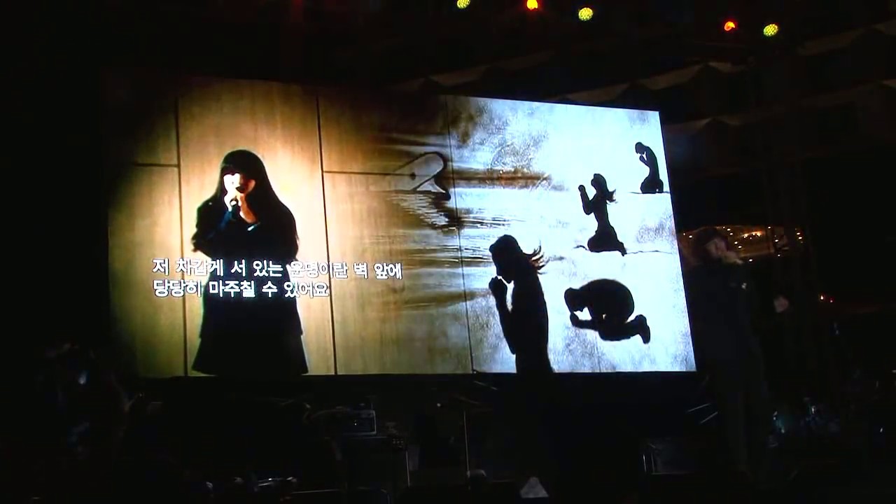 가수 김장훈과 단원고 2학년 故 이보미 양이 함께 부르는 ‘거위의 꿈’