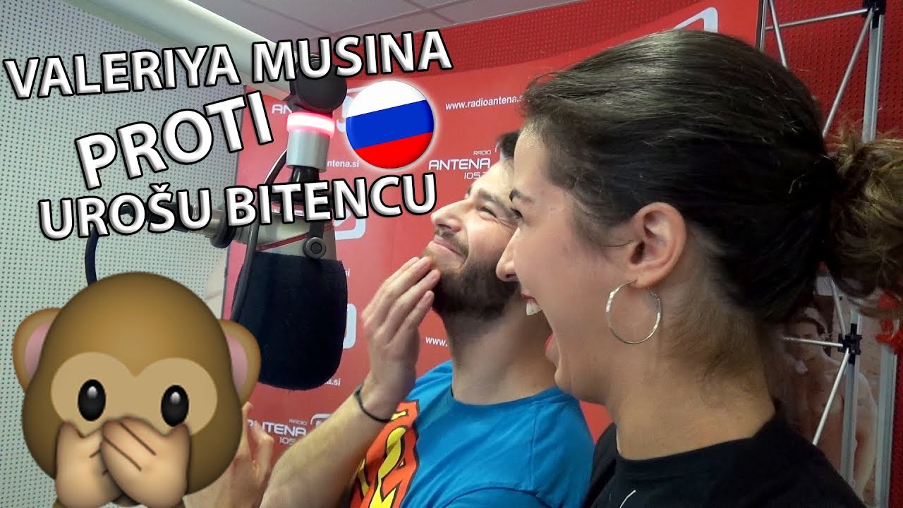 Bitenc mora prevesti ruske besede od soplesalke Valeriye | TORKOV POTEGNI