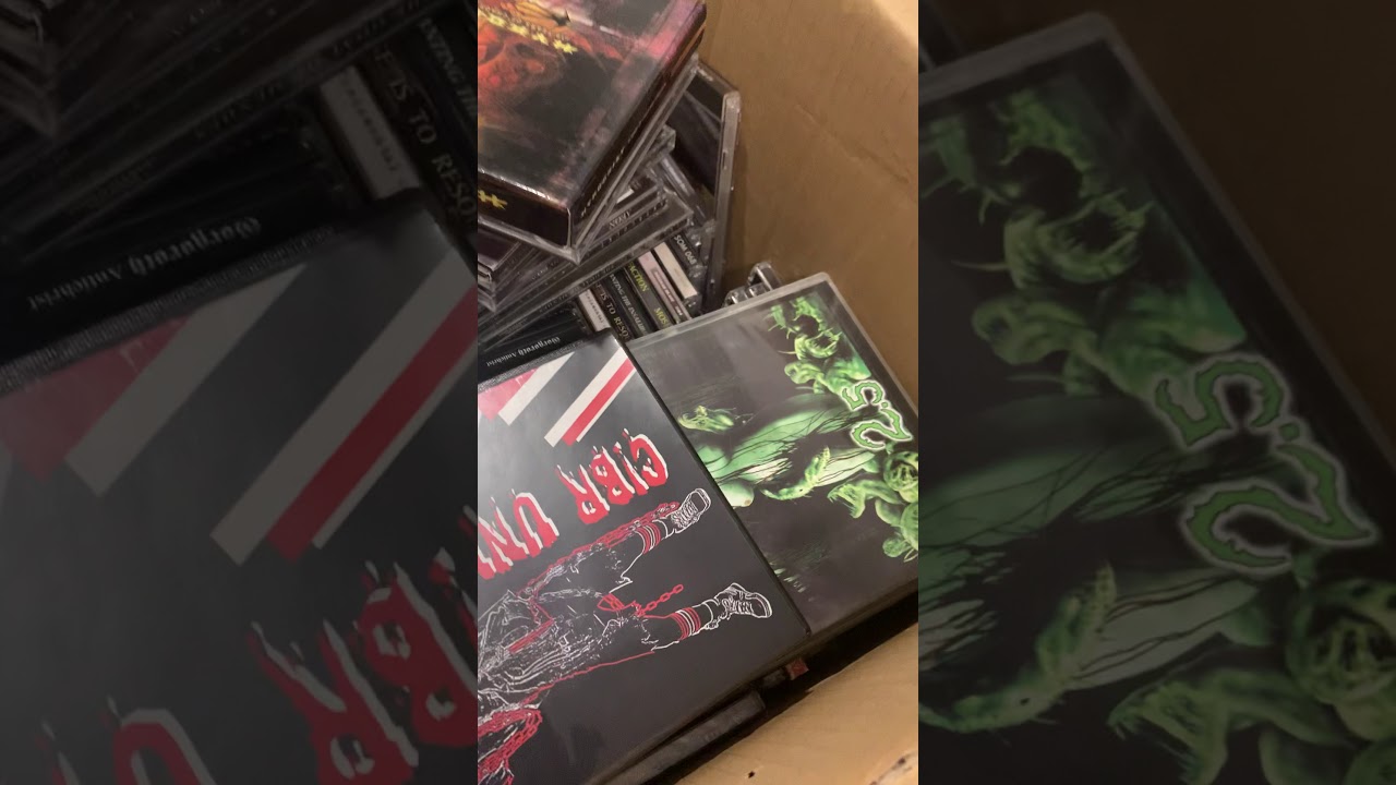 Killer Death Metal CD Collection I Just Bought