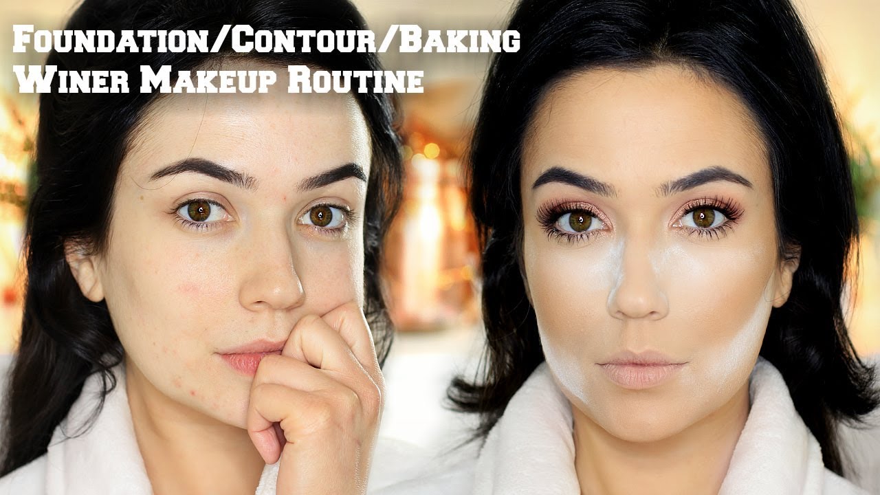 Updated Foundation Routine | Photofriendly & Full Coverage + Contour Baking