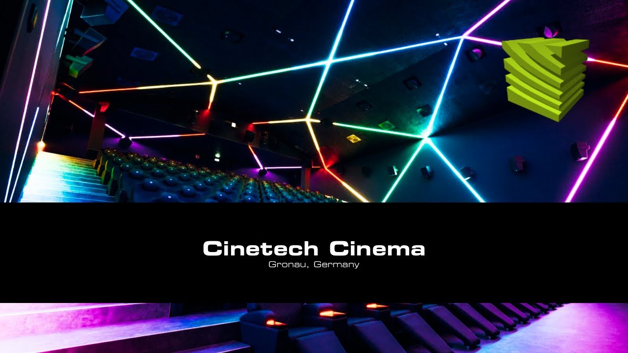 MADRIX @ Cinetech Cinema in Gronau, Germany
