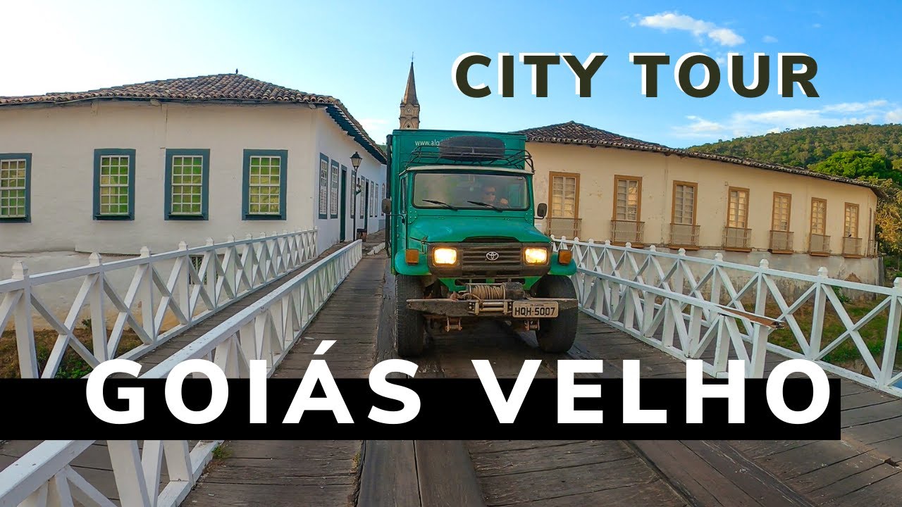 CITY TOUR por GOIÁS VELHO - Cidade Histórica e Antiga Capital de Goiás