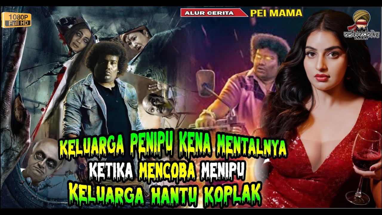KELUARGA PENIPU YG MENYAMAR JADI PEMBURU HANTU EH MALAH DI KERJAIN SAMA HANTU SEREM | Alur Cerita