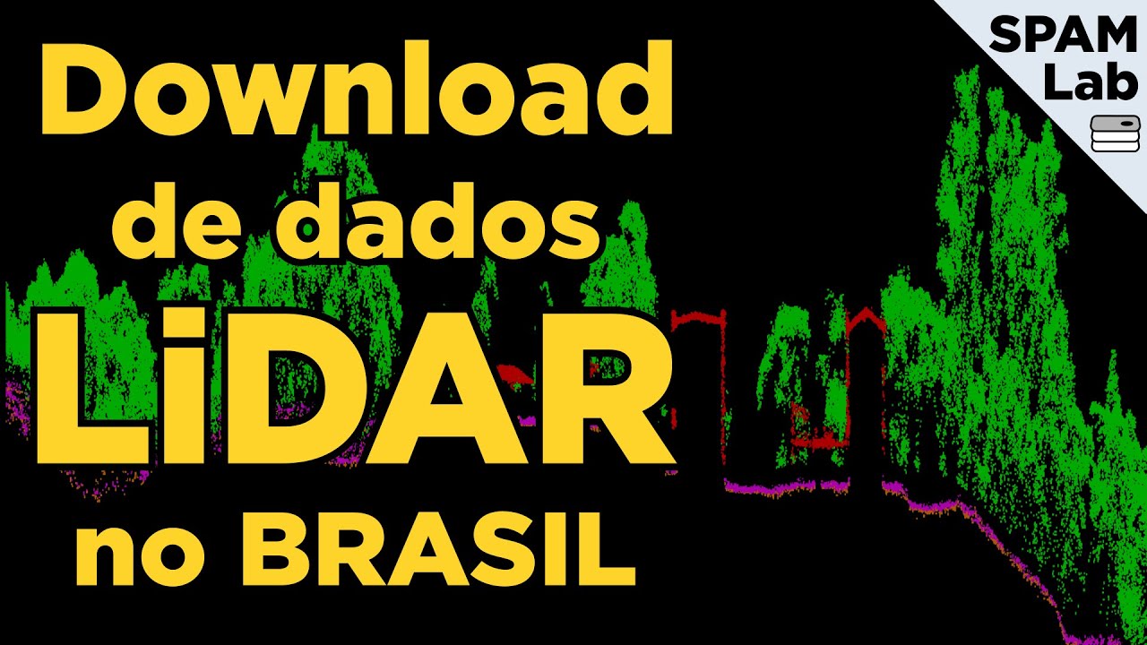 Dados LiDAR no Brasil - Download e visualização no QGIS