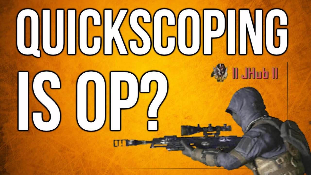 Black Ops 2 In Depth - Quickscoping is OP? Time To Kill Comparisons