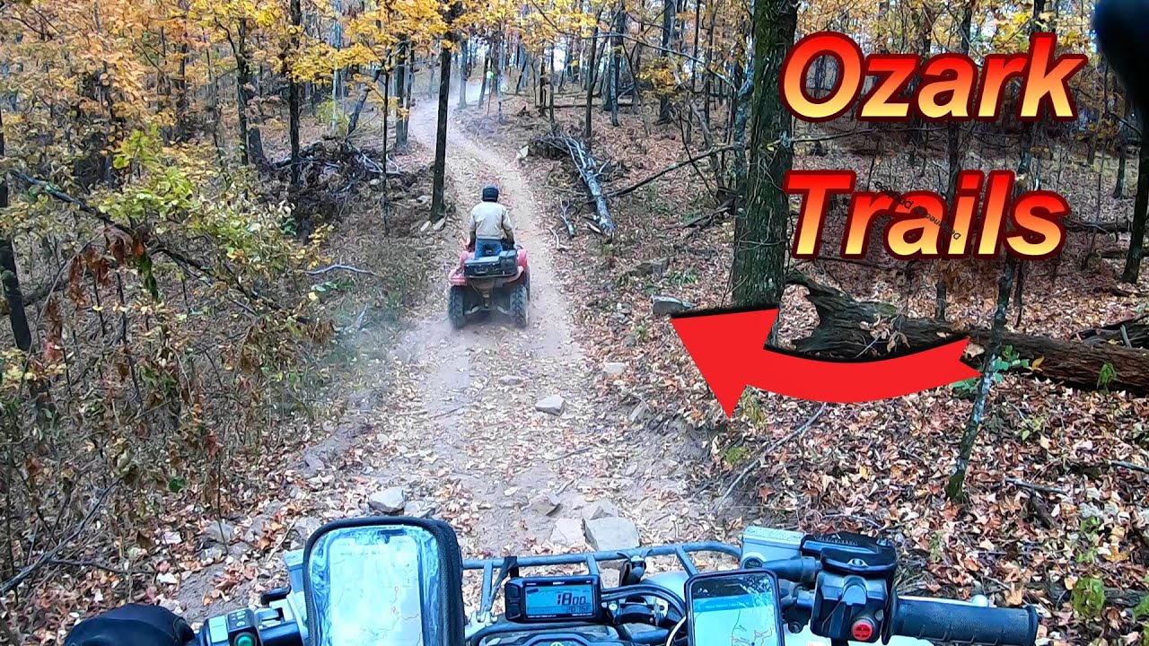 October Trail ride in the Ozarks! Honda Yamaha Polaris Can-am.