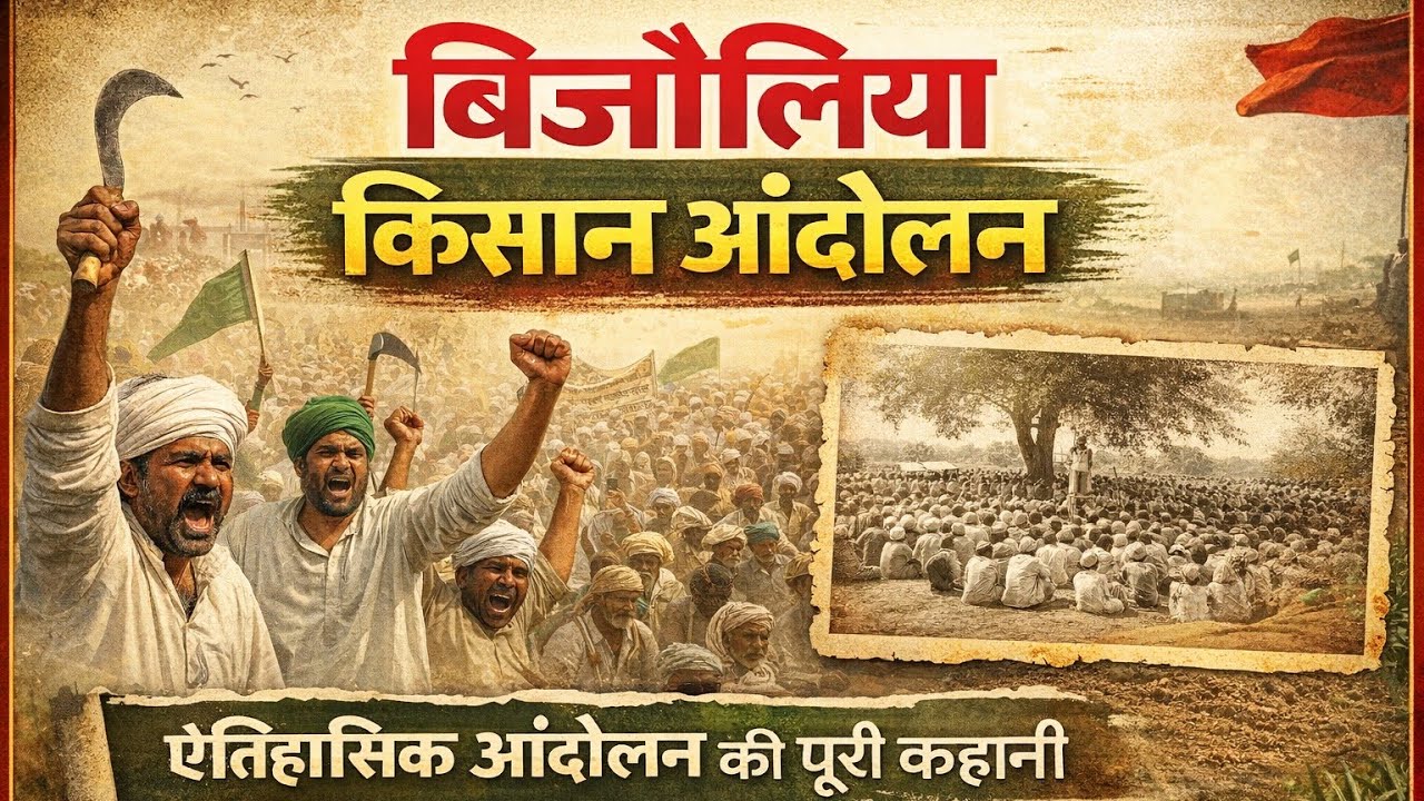 बिजौलिया किसान आंदोलन|| RAS,SI,VDO,PATWAR,LDC,TEACHER सहित सभी कॉम्पिटेटिव एग्जाम हेतु उपयोगी|