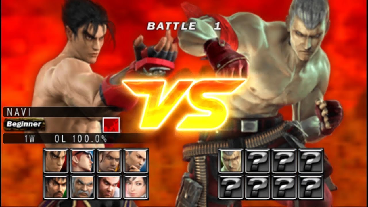 Tekken 5 Dark Resurrection Team Battle Gameplay #5