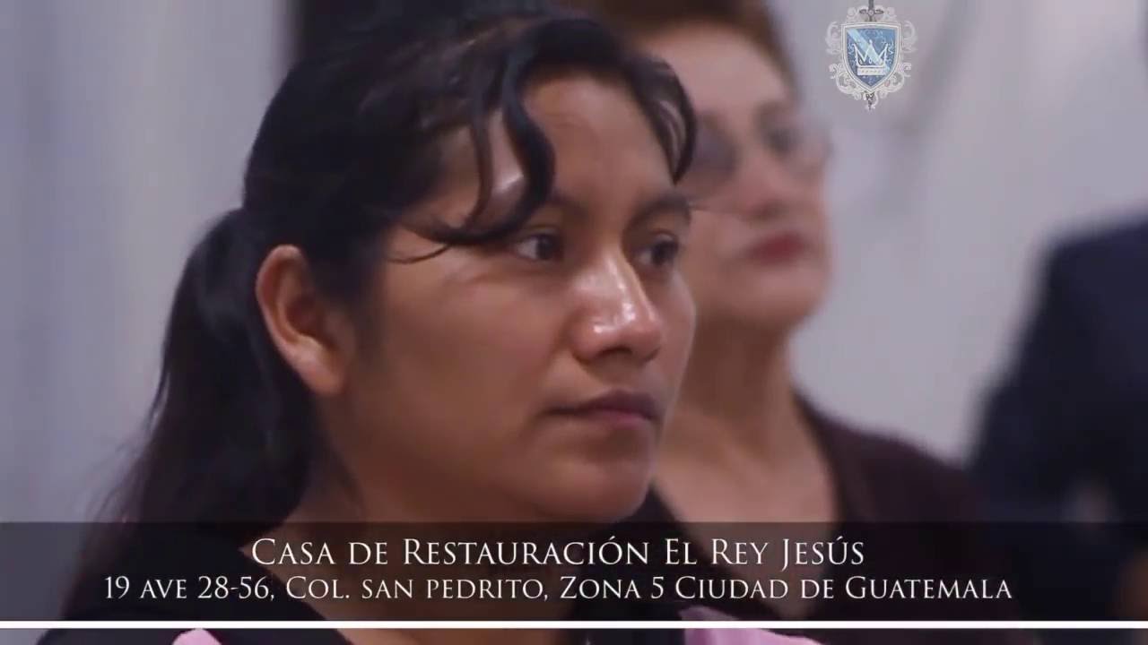 Dina Santamaria en Guatemala,  Casa de Restauración El Rey Jesús Servicio  No. 1