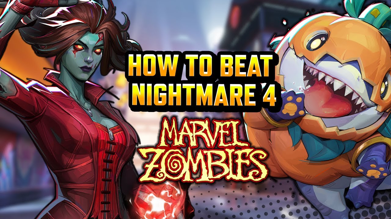 Как пройти «Кошмар 4» с Джеффом | Полная версия Marvel Rivals Zombies Run