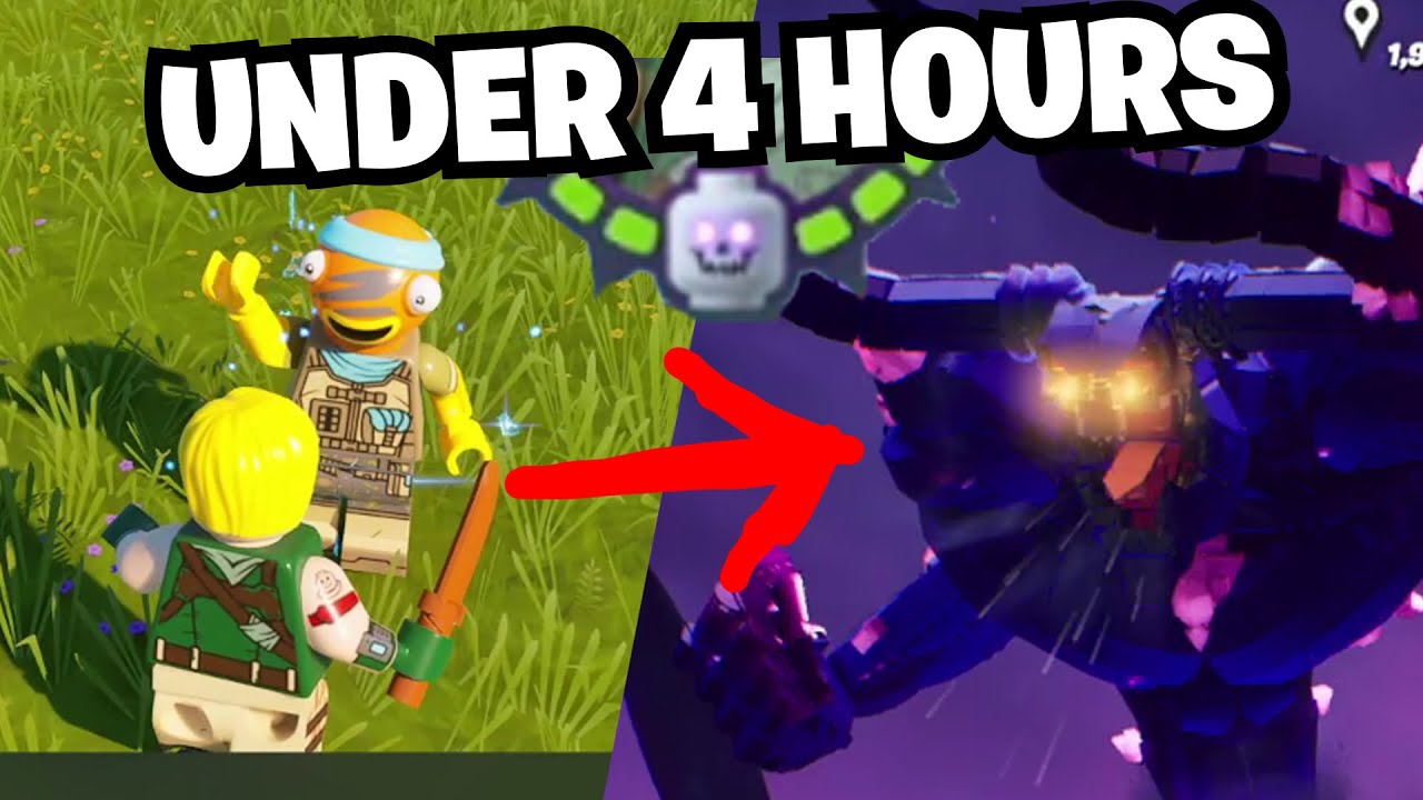 Lego Fortnite Odyssey Speedrun in 3:44:55 [Solo, Expert, Non-Seeded]