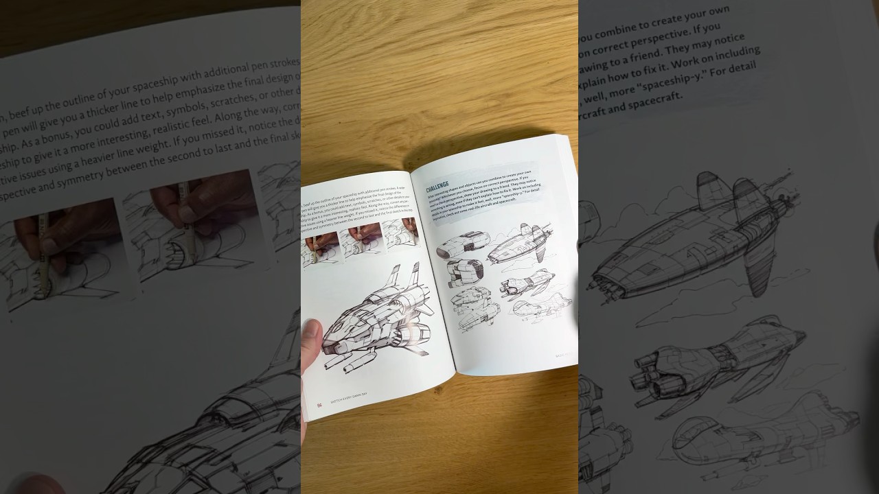 Unboxing &ldquo;Sketch Every Damn Day&rdquo; book by Spencer Nugent #sketching #drawing #howtodraw