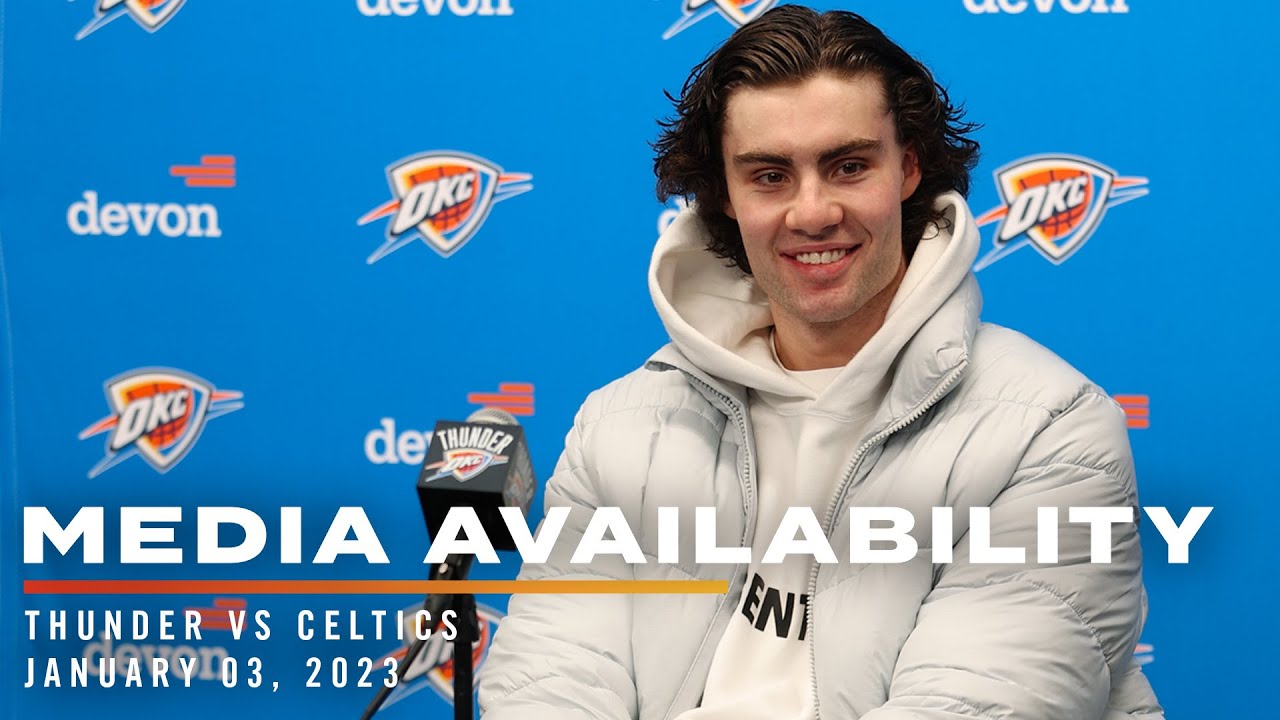 OKC Thunder Full Media Availability | Post Game vs Boston Celtics | January 3, 2023