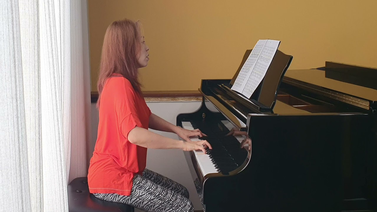 Benedictus(missa de coroação), Mass in C major, KV 317-W.A.Mozart, Piano part