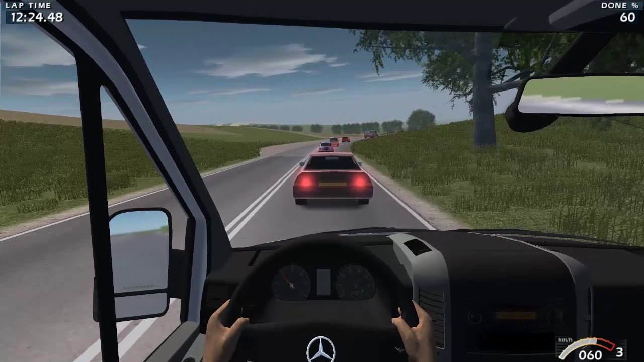 World Racing 2 - Mercedes-Benz Sprinter 311CDi Gameplay