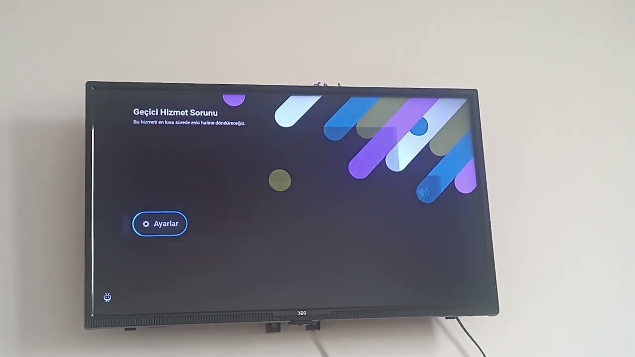 Televizyona İnternet Bağlıyoruz Şifre Yanlış Olmadı