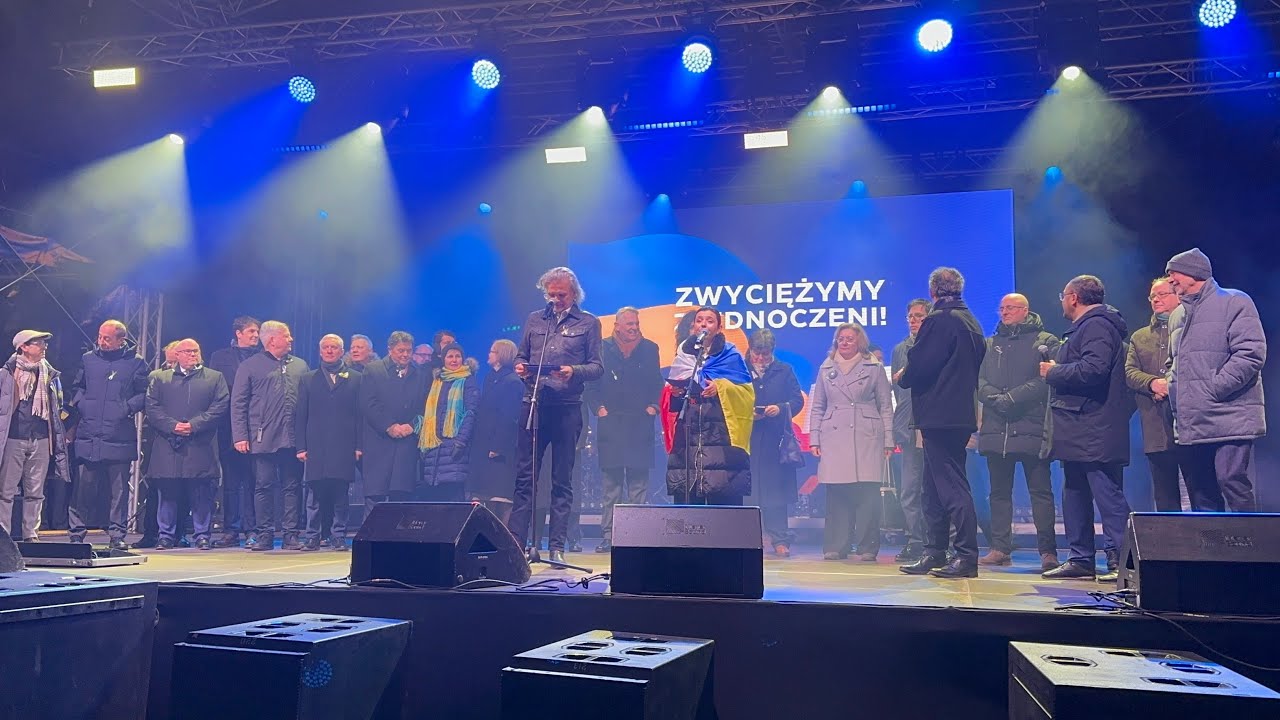 Zwyciężymy zjednoczeni! - 4. rocznica napaści Rosji na Ukrainę