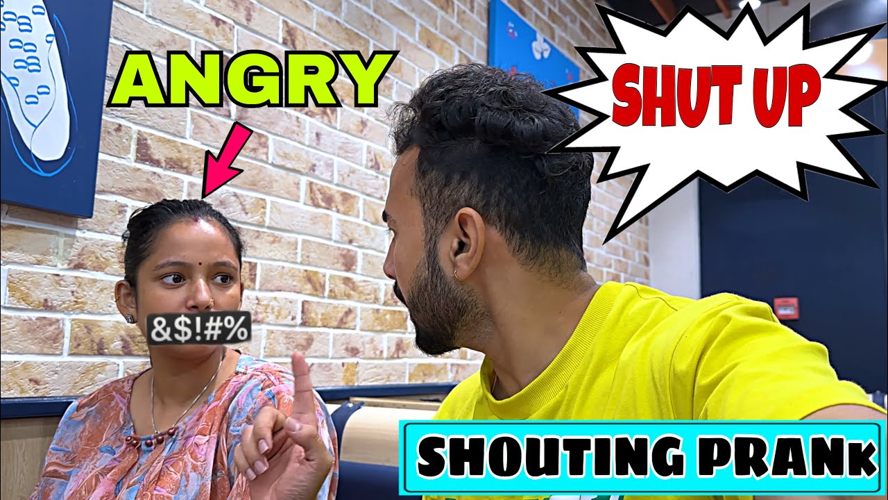 Shouting on wife for no reason || 24 hours ANGRY prank || jeet thakur pranks #couplevlogs