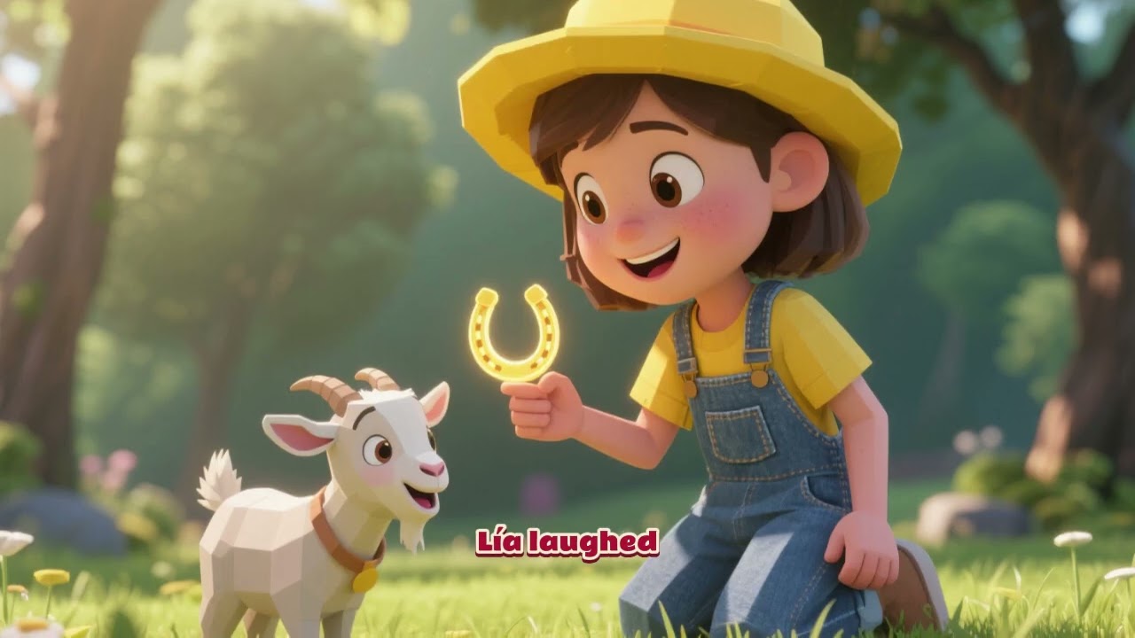 Lía and the Magical Day at Rancho Blanco and the Animals at the site