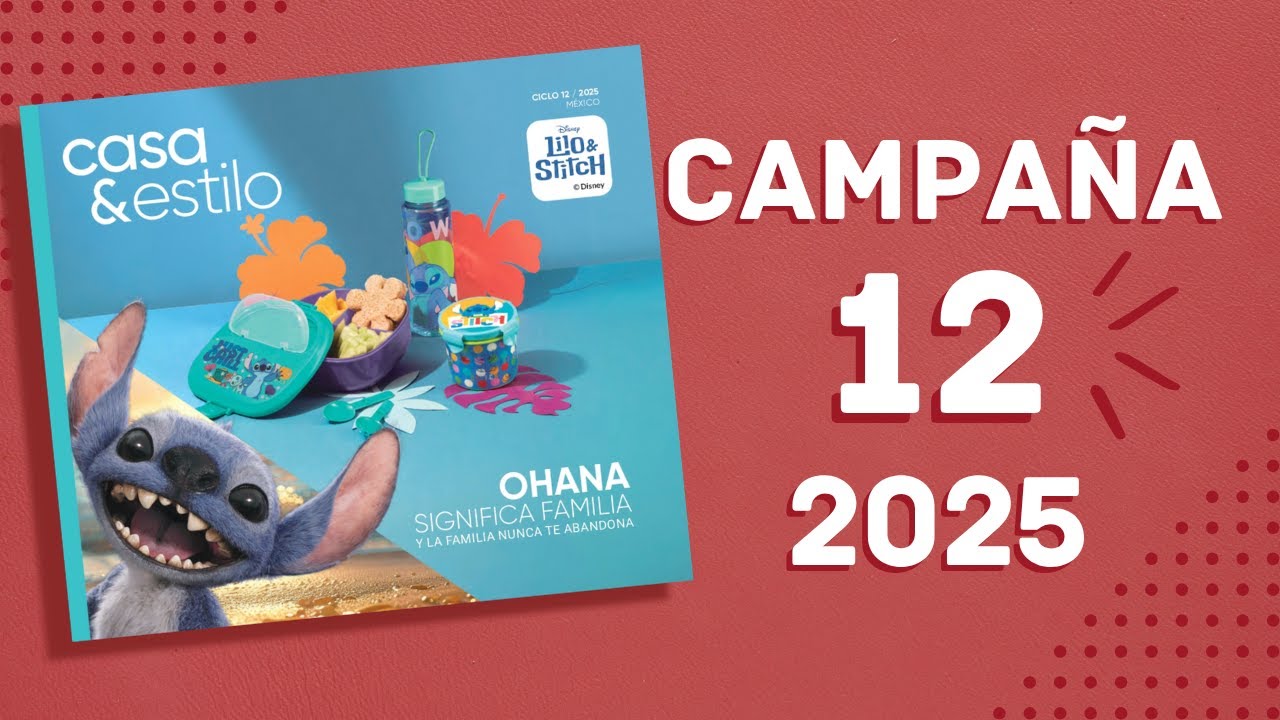 CATÁLOGO AVON CASA Y ESTILO CAMPAÑA 12 2025 MÉXICO | DIGITAL