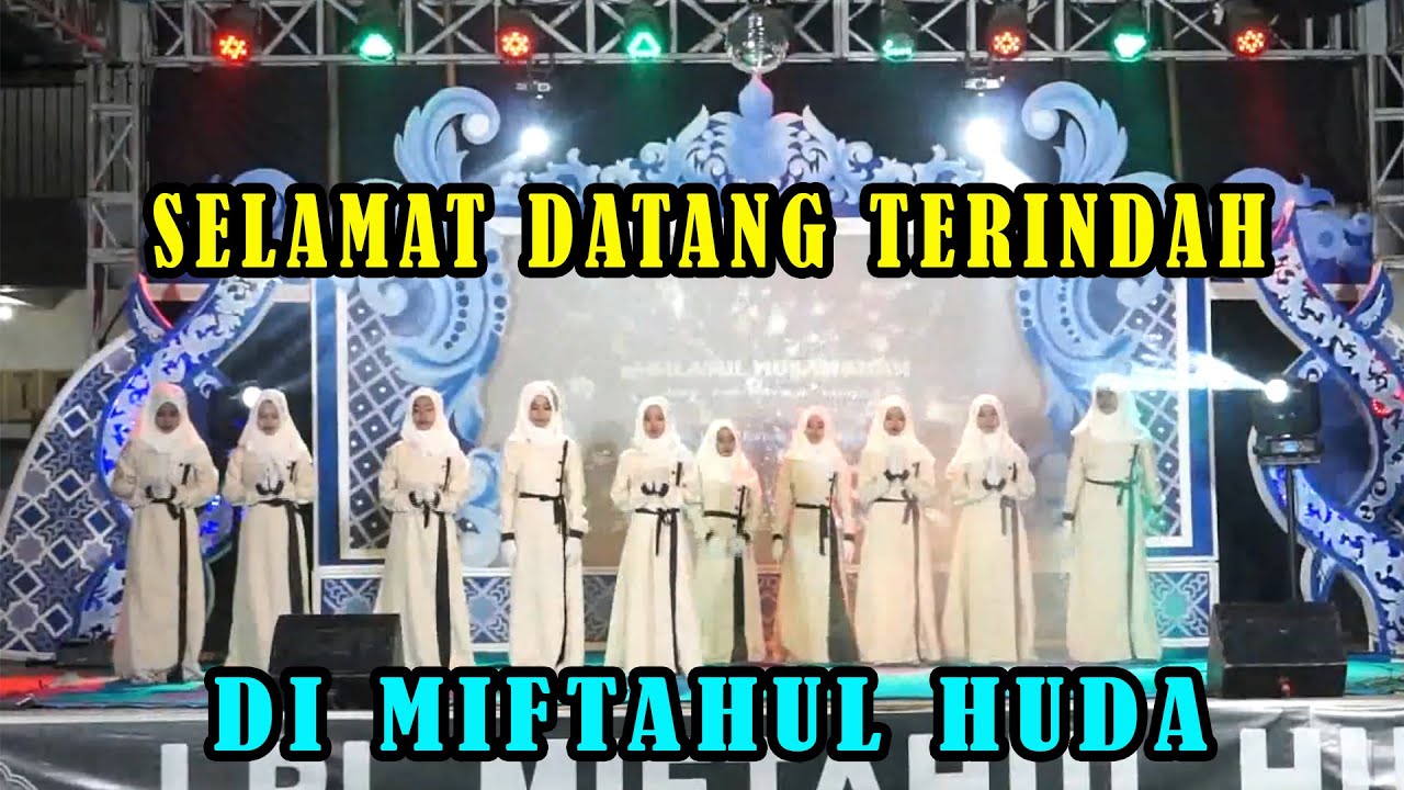 SENI PENTAS HIBURAN TARI ISLAMI - TARI MARS SELAMAT DATANG