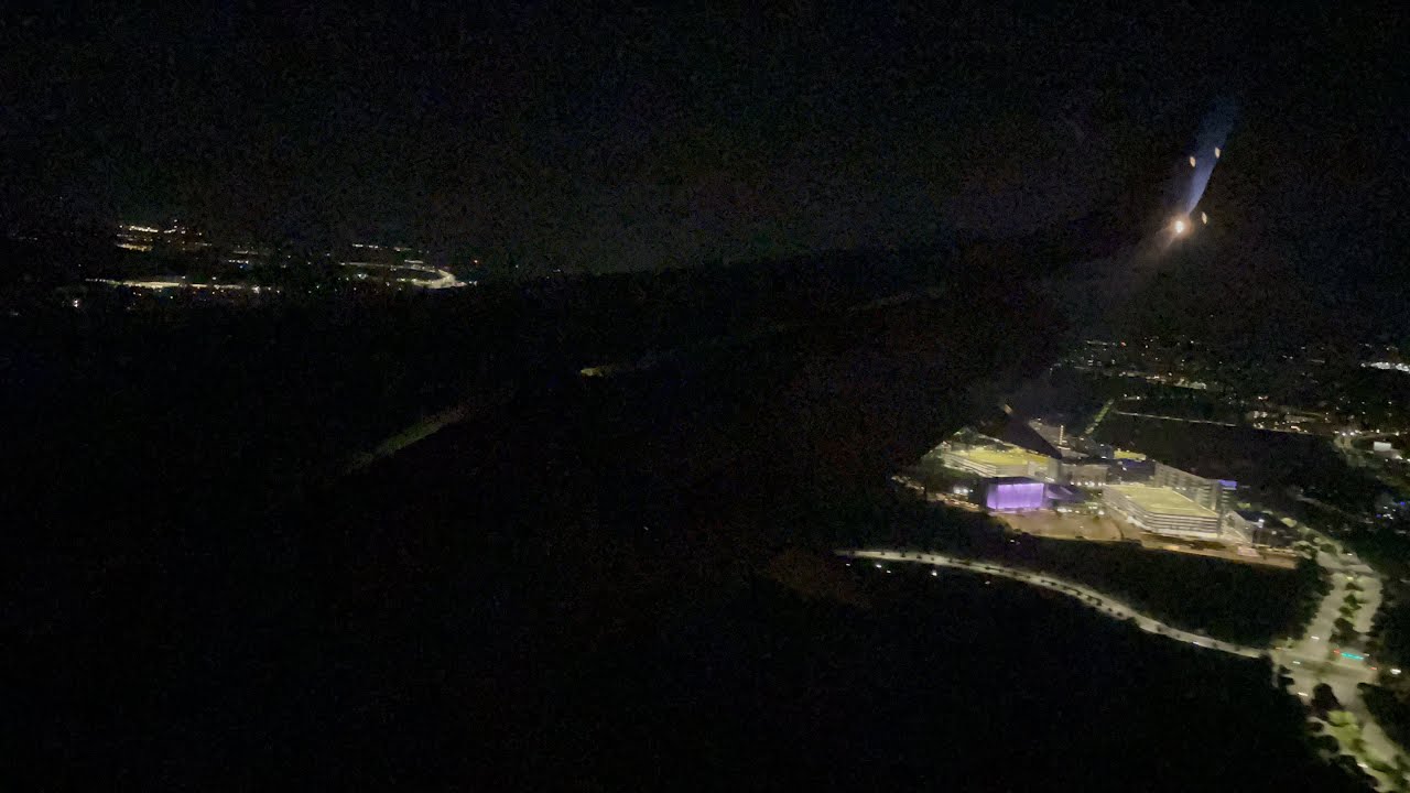 Delta Air Lines 757-300 Landing in Orlando (MCO)