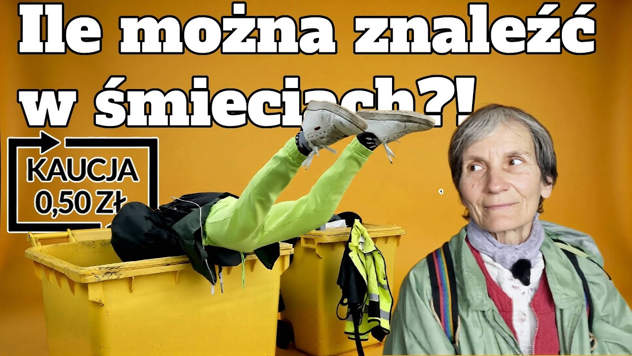 Zbieraliśmy puszki 4h! Ile zarobiliśmy? #kaucja  - Vlog z mamą