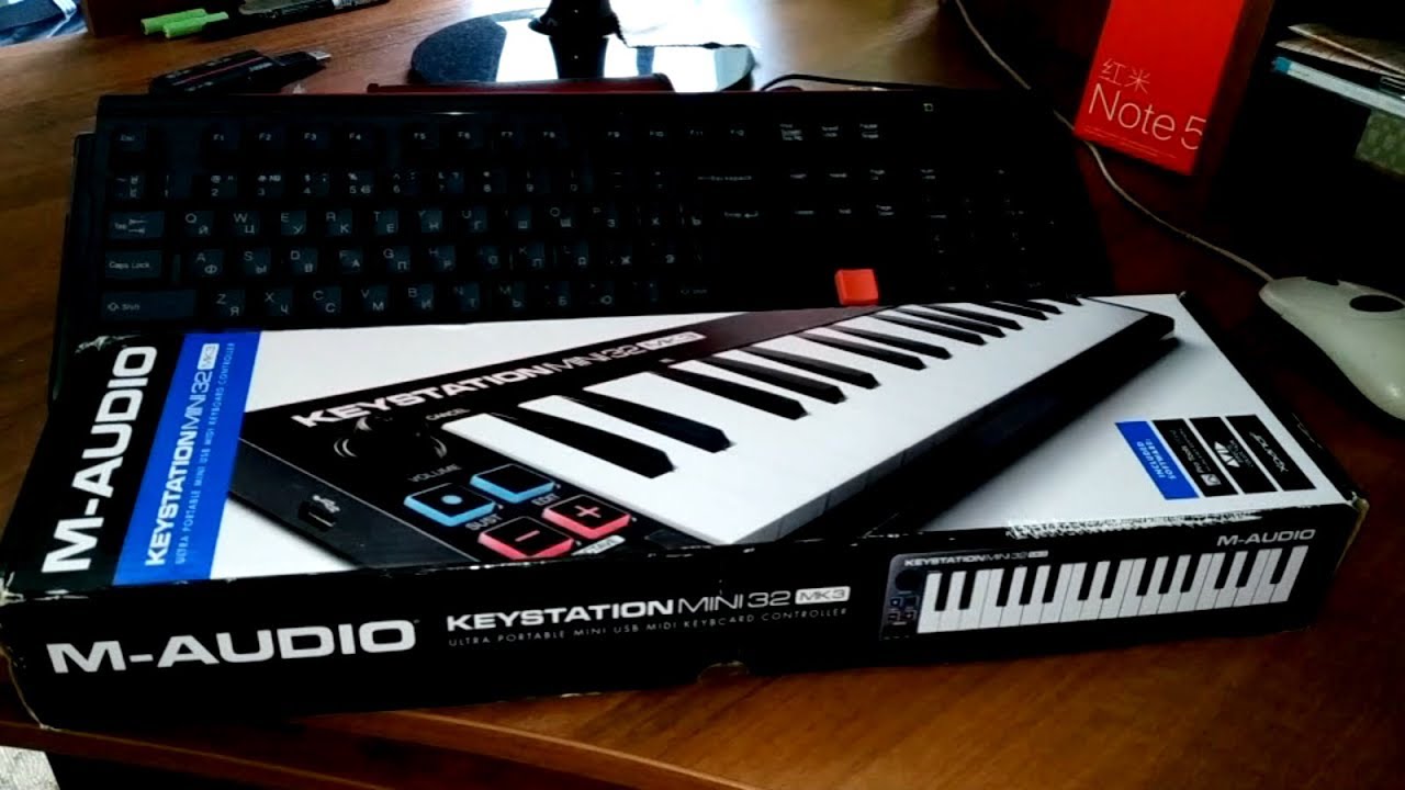 ✅M-AUDIO Keystation Mini 32 MK3. Обзор миди-клавиатуры