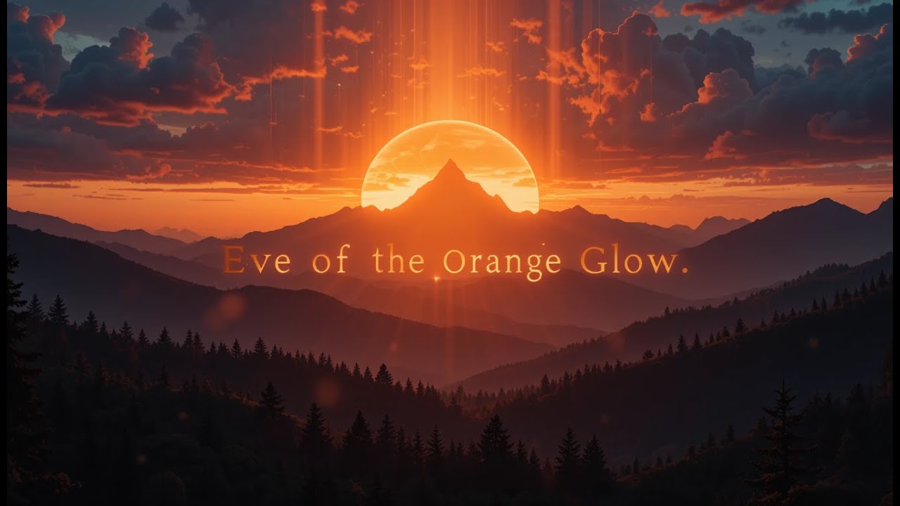 Cinematic AI-Generated Music | Eve of the Orange Glow (Epic Soundscape)