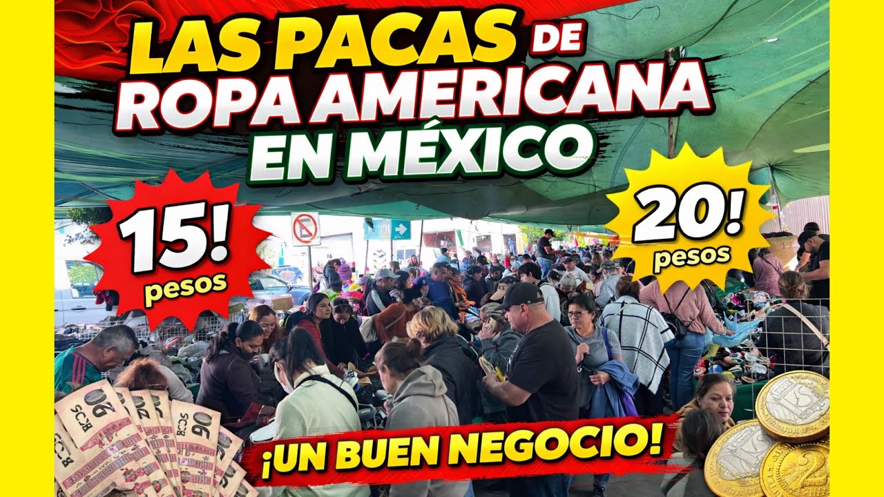 Las PACAS De ROPA 🇺🇸 AMERICANA🇲🇽 En México 💵 Un buen negocio
