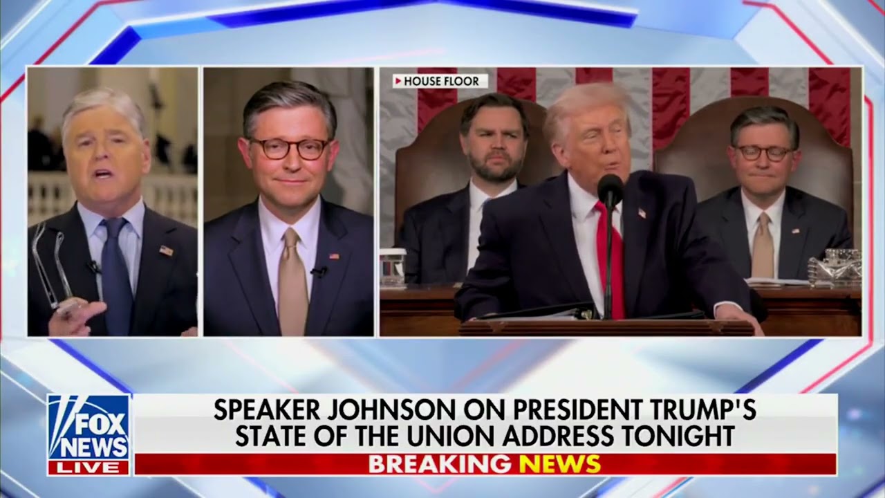 Speaker Johnson Joins Hannity on Fox News