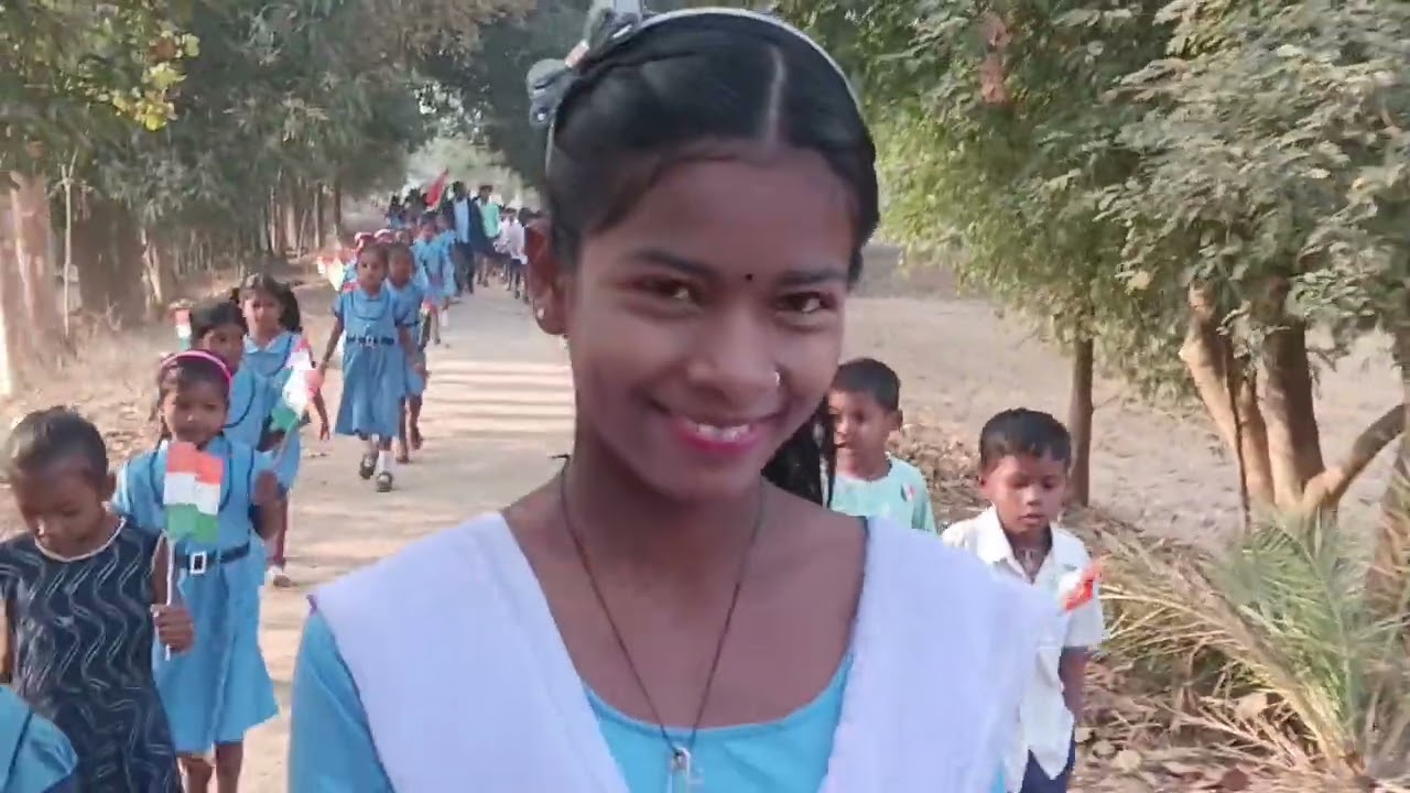 #puja  & #Republic #Day #Video  #School