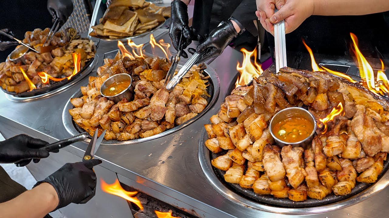 푸드트럭에서 13개 매장까지! 장사천재 사장님의 냄새 걱정 없는 완벌 고깃집 Assorted Pork BBQ - Korean street food
