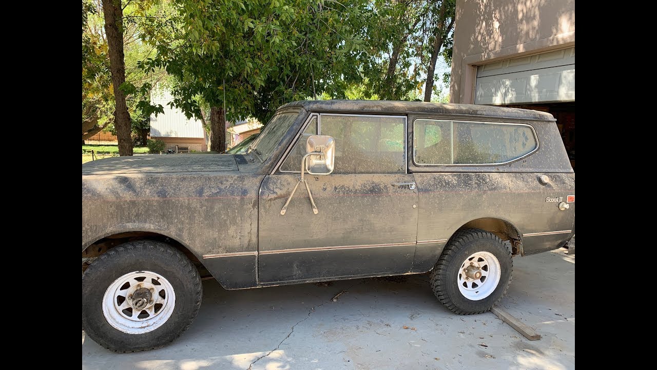 1972 International Scout II - Resurrection - Will it run again?