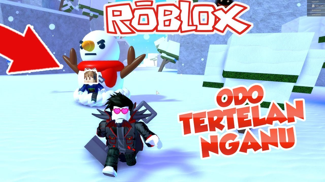 TERROR WAHANA SALJU PALING RUSUH DI ROBLOX!!!