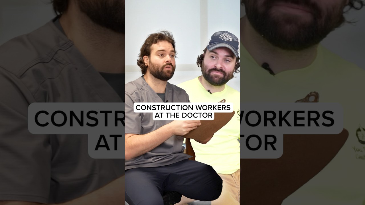 Строители у доктора