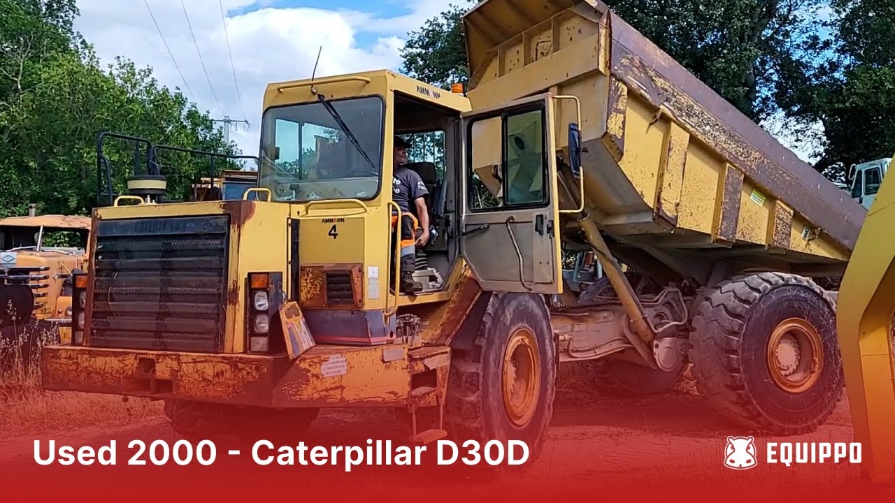 Used 2000 - Caterpillar D30D | Used Articulated Dump Truck | equippo.com |