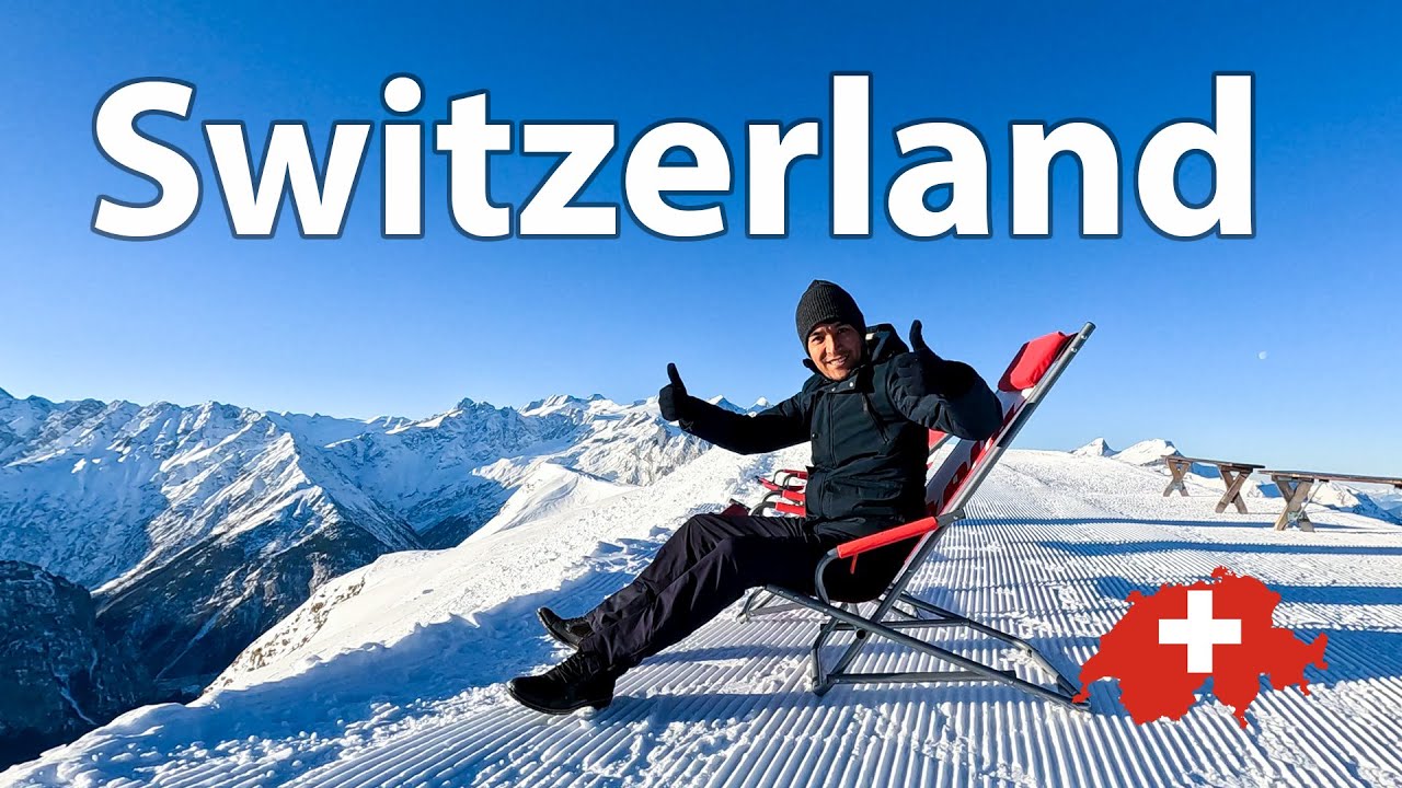 Hasliberg, Switzerland in winter 4K | Skiing | Snowboarding | Schlitteln