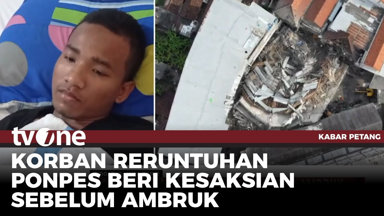 Cerita Santri Korban Ambruknya Bangunan Ponpes Al Khoziny | tvOne