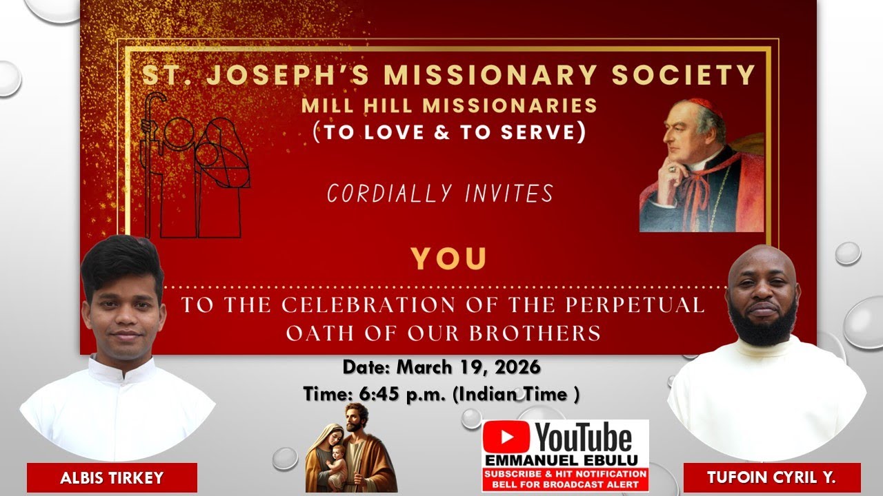 PERPETUAL OATH CELEBRATION 2026 | ST. JOSEPH’S MISSIONARY SOCIETY OF MILL HILL